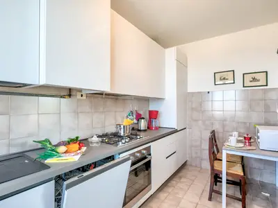 Küche und Essbereich