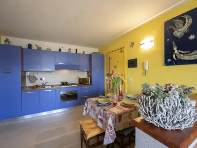 Küche und Essbereich