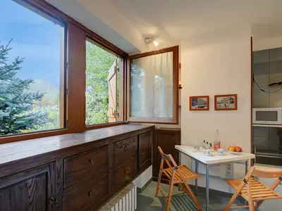 Küche und Essbereich