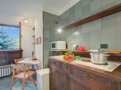 Küche und Essbereich