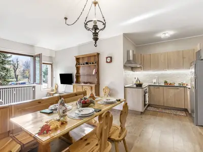 Küche und Essbereich