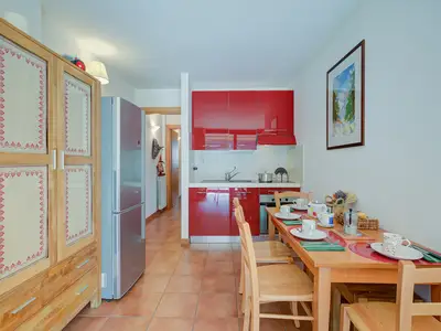 Küche und Essbereich