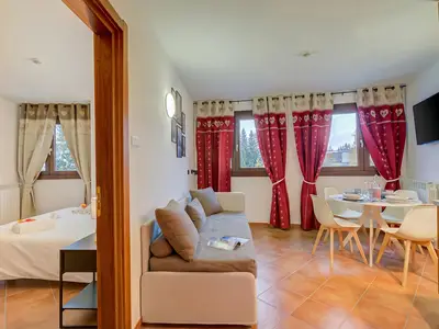 Küche und Essbereich