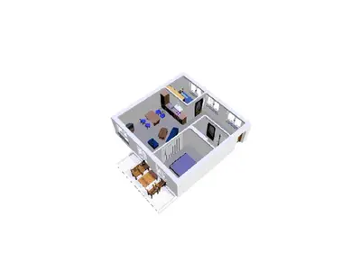 Appartement für 5 Personen (55 m²) in Binz (Ostseebad) 4/10