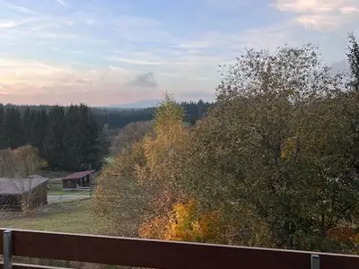 Aussicht vom Balkon