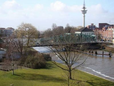 Blick vom Balkon