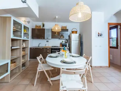 Küche und Essbereich