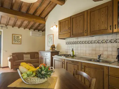 Küche und Essbereich