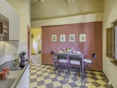 Küche und Essbereich