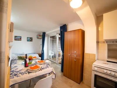 Küche und Essbereich