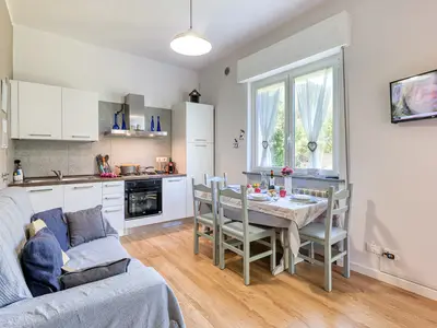 Küche und Essbereich