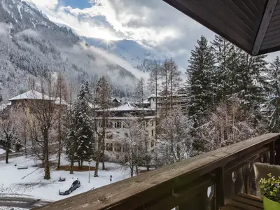 Aussicht vom Balkon