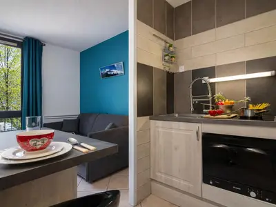 Küche und Essbereich