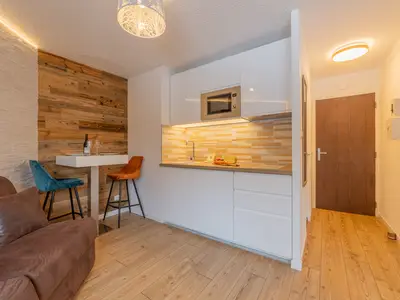 Küche und Essbereich