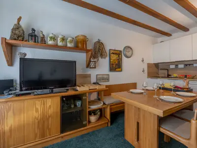 Küche und Essbereich