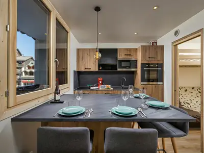 Bequemer Essplatz für 4 Personen