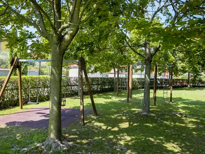 Kinderspielplatz.