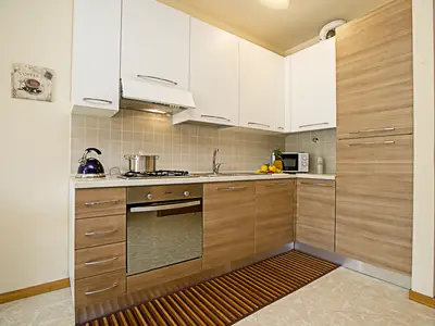 Küche und Essbereich