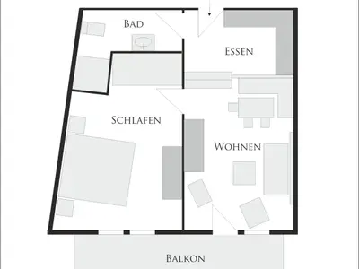 Appartement für 4 Personen (46 m²) in Diemelsee 5/10