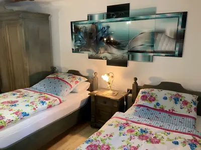 BEDROOM, INSIDE, OUTSIDE