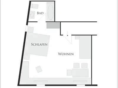 Appartement für 3 Personen (32 m²) in Diemelsee 6/10