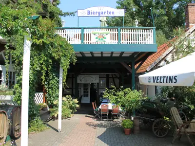 Biergarten Innenhof