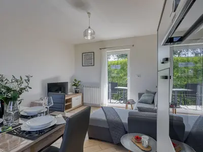 Küche und Essbereich