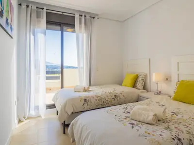 Zweites Schlafzimmer mit eigener Terrasse