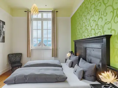 BEDROOM, INSIDE, OUTSIDE