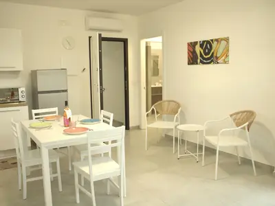 Küche und Essbereich