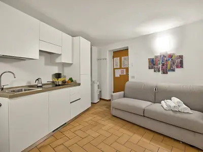 Schlafsofa (Schlafbereich für Studio)