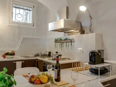 Küche und Essbereich