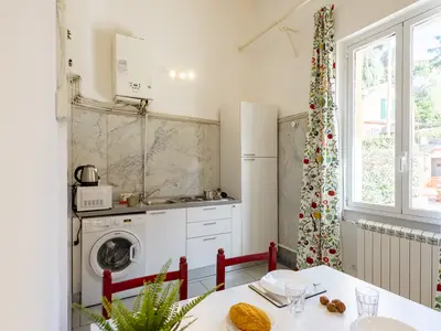 Küche und Essbereich