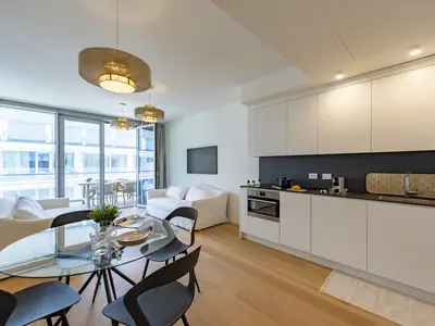 Küche und Essbereich