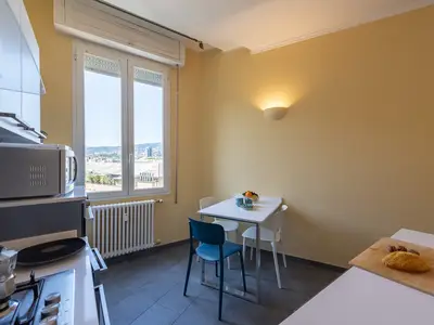 Küche und Essbereich