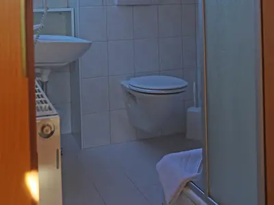 Badezimmer mit Toilette