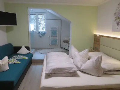 Apartments Egger Barbara Schlafzimmer Dachstein
