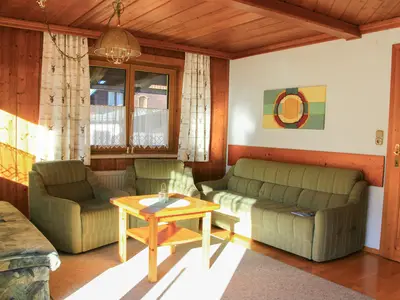 Wohnzimmer Apartment Hornspitz