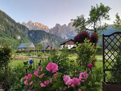 Sonnenuntergang Gosaukammblick