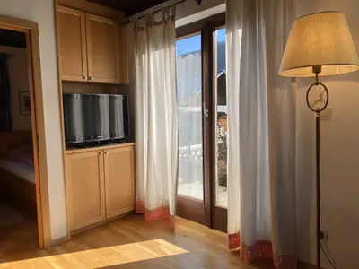 Wohnzimmer /TV Ferienhaus