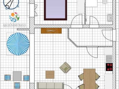 Appartement für 4 Personen (48 m²) in Heringsdorf (Seebad) 10/10