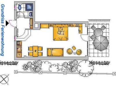 Appartement für 3 Personen (42 m²) in Heringsdorf (Seebad) 10/10