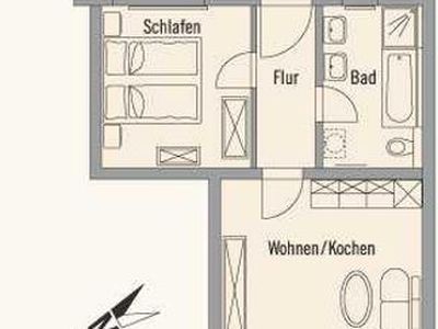 Appartement für 3 Personen (53 m²) in Heringsdorf (Seebad) 3/10