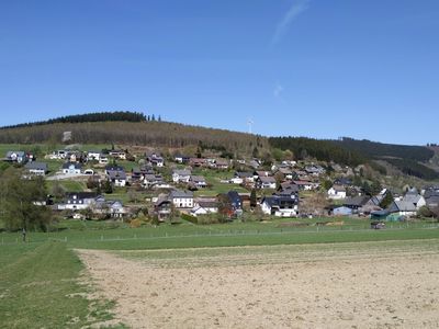 Helberhausen - Sicht auf Rauher Berg