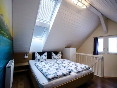 Wohnen auf zwei Ebenen Schlafzimmer