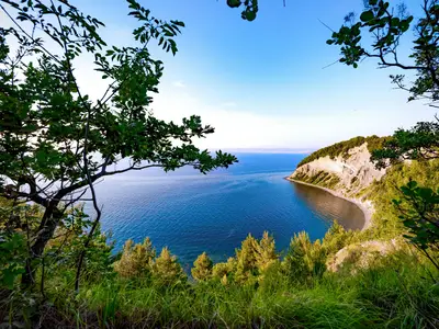 Mondbucht im nahe gelegenen Strunjan