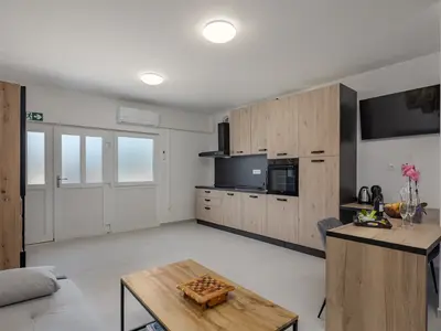 Küche und Essbereich