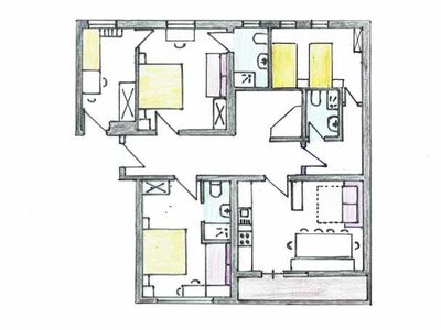 Appartement für 12 Personen (120 m²) in Kaunerberg 8/10
