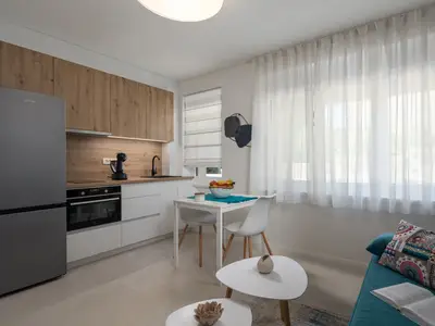 Küche und Essbereich