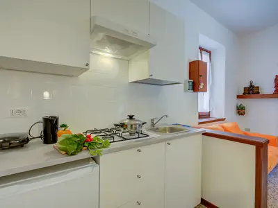 Küche und Essbereich